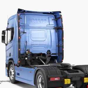 86466071 SCANIA R - Serie 16 - Cabin side rails, painted | high roof
