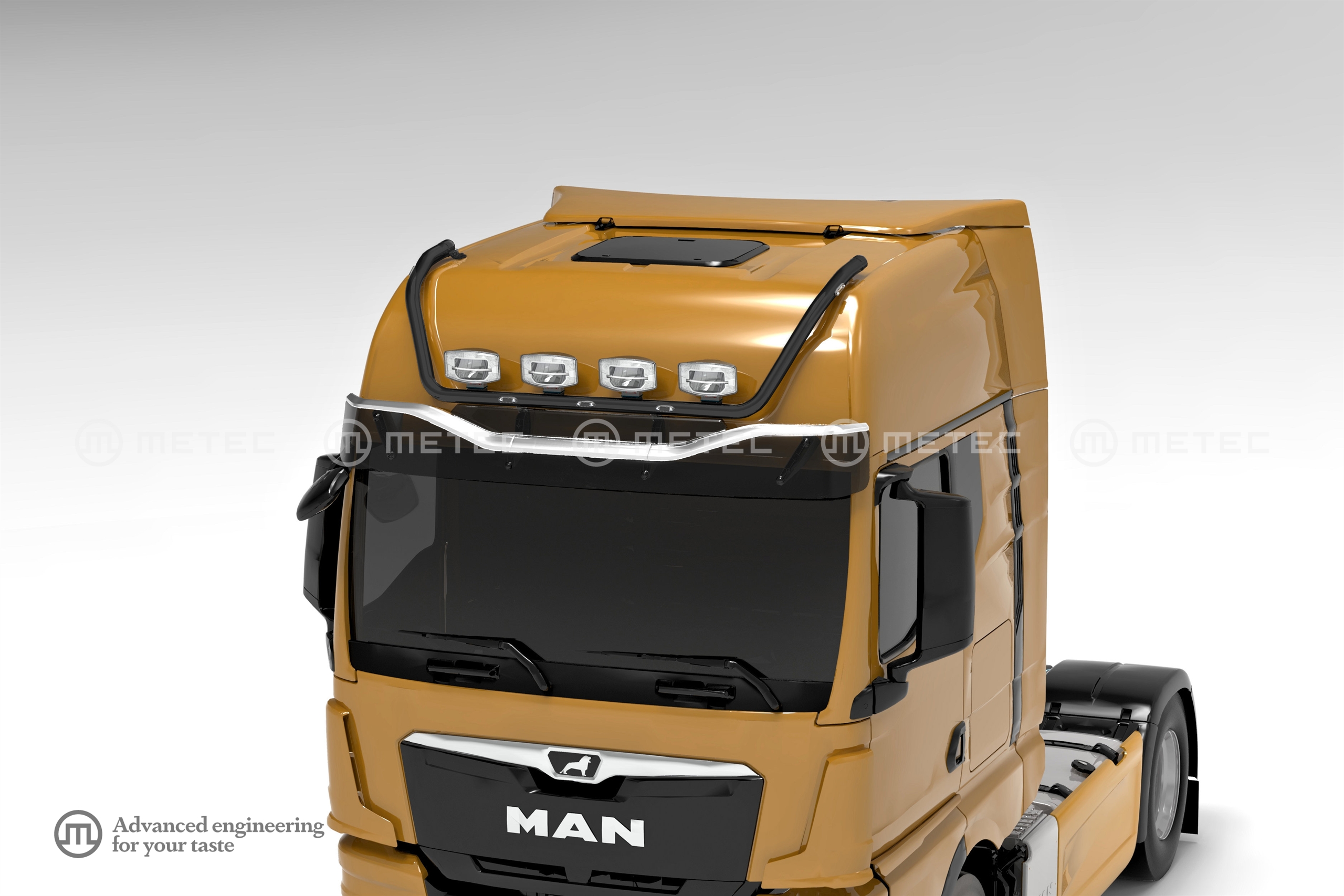 85458371 Roof lamp holder | GX roof | Individual / Aero visor LED painted