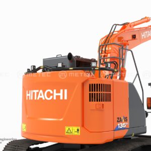 88600271 HITACHI 135US-7 21 - Counterweight bar, LED, painted