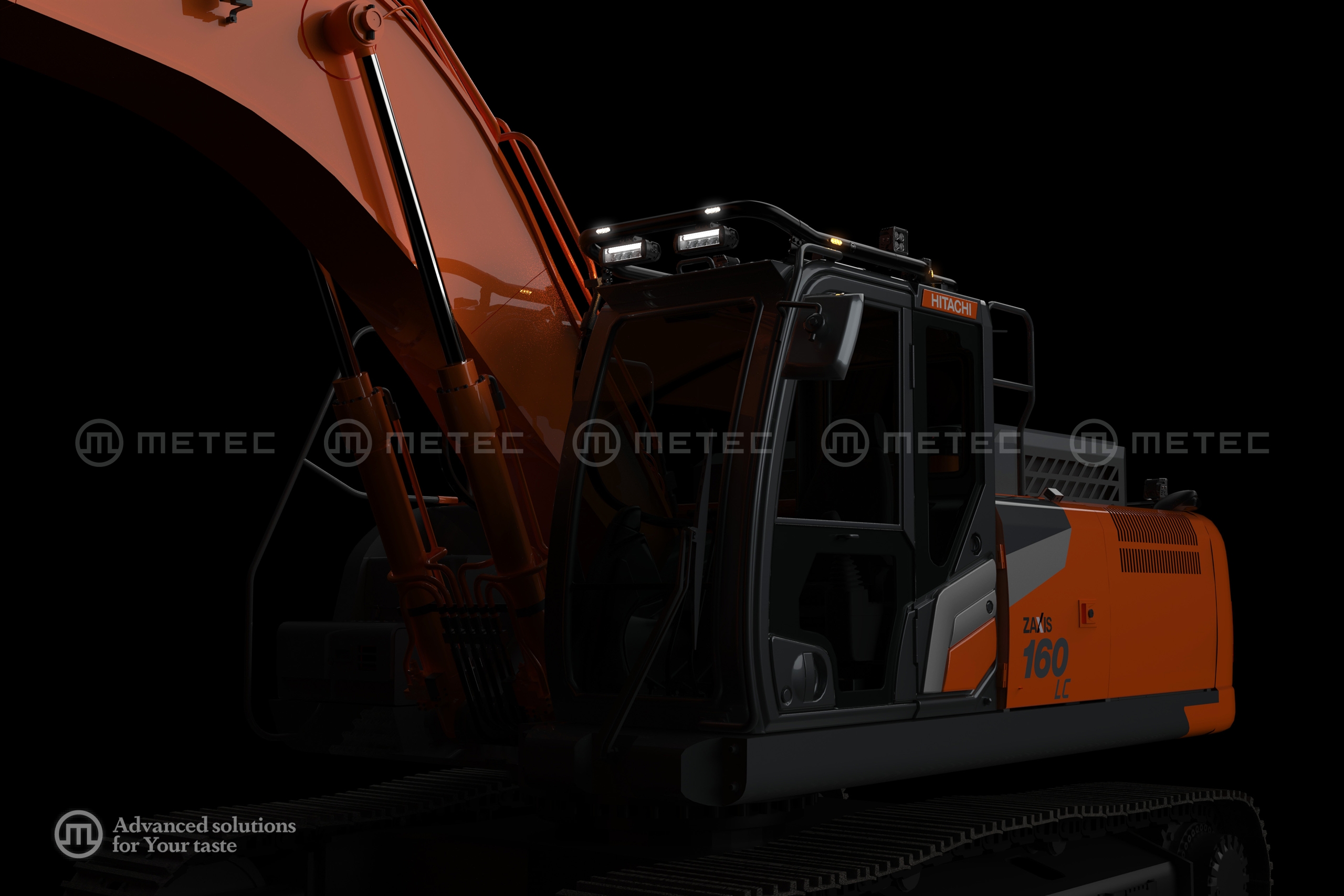 88600371 HITACHI - LH for roof, LED, painted - Image 4