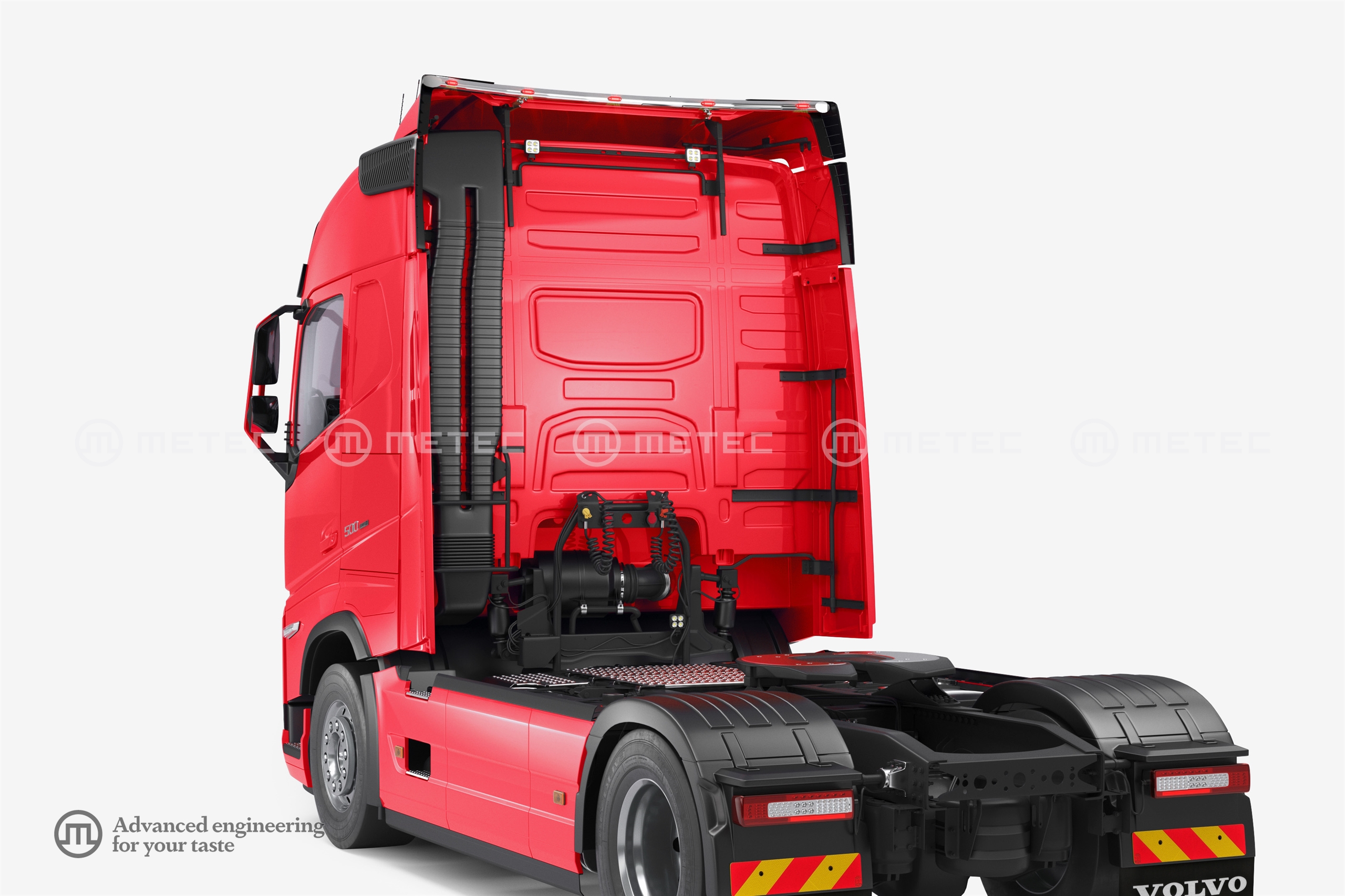 868693 VOLVO FH Cabin rail, upper, pol. | Globetrotter XL roof