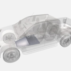 806982 Skid plate, gearbox, AL